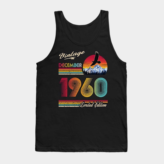 December 1960 Birthday Tank Top by Green Splash